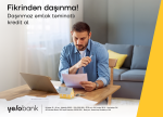 Yelo Bank-dan daşınmaz əmlak təminatlı komissiyasız kredit