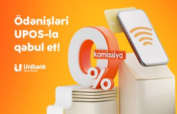 Unibank UPOS xidmətini biznes sahibləri üçün komissiyasız etdi