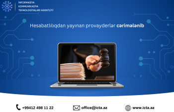 Hesabatlılıqdan yayınan provayderlər cərimələnib