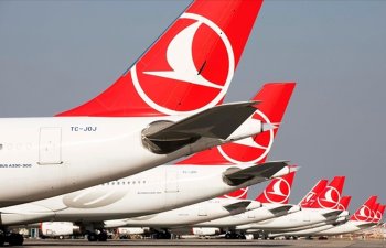 Türk Hava Yollarının (THY) sərnişin sayı 25 milyonu keçdi