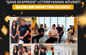 Expressbank Visa kart istifadəçilərinə özəl lotereyanın növbəti qalibləri