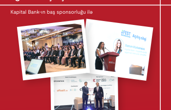 Kapital Bank-ın baş sponsorluğu ilə “iFest-İnnovasiya və Texnologiya” festivalı baş tutub