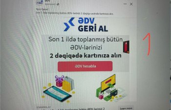 “ƏDV Geri al” ilə bağlı yeni fırıldaqçılıq