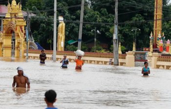 Myanmada daşqın nəticəsində ölənlərin sayı 113 nəfərə çatıb