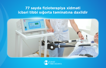 İcbari tibbi sığorta ilə
fizioterapiya