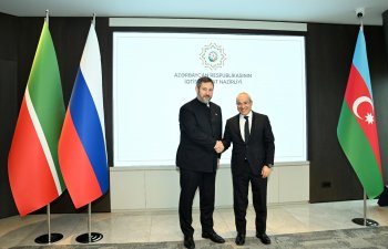 Tatarıstanın Baş nazirinin müavini ilə görüş keçirilib