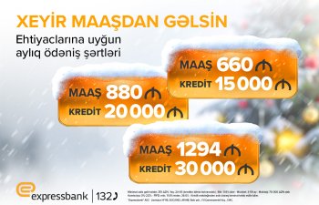 Maaşa uyğun kredit &ndash; Expressbankda