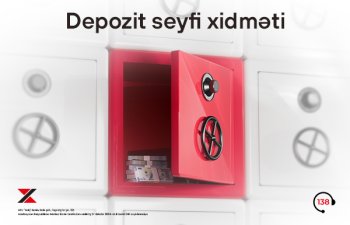 Xalq Bankdan depozit seyfi xidməti