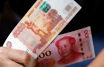 Moskva Birjasında yuan ucuzlaşdı, rubl möhkəmləndi