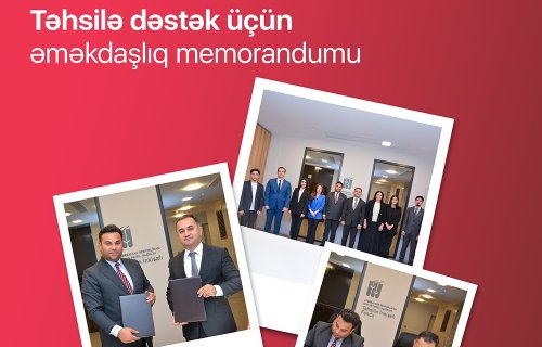 Təhsilin İnkişafı Fondu və Qırmızı Ürəklər Fondu
arasında memorandum imzalanıb