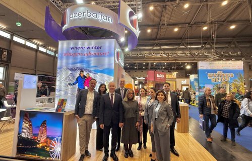 Azərbaycanın turizm imkanları “Ferien-Messe Wien” 2025 sərgisində nümayiş olunur