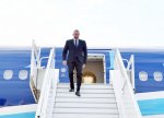 Prezident İlham Əliyev Özbəkistana səfərə gedib