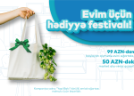 PAŞA Sığortadan “Evim üçün hədiyyə festivalı” kampaniyası
