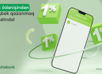Rabita Mobile ilə kredit ödənişləri 1% keşbek qazandırır!