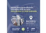 Dövlət Gömrük Komitəsinin xidmətləri “Bakı KOB evi”ndə