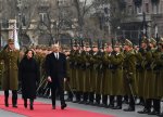Budapeştdə Azərbaycan Prezidentinin rəsmi qarşılanma mərasimi olub