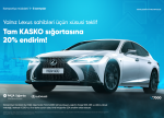 PAŞA Sığortadan “Lexus” avtomobil sahiblərini sevindirəcək təklif!