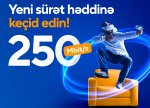 “Baktelecom” ölkədə ilk dəfə 250 Mbit/s sürətində internet tarifini təqdim edir