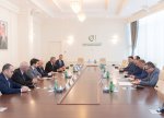 Nazir Məcnun Məmmədov İsrailin kənd təsərrüfatı və kənd yerlərinin inkişafı naziri ilə görüşüb - FOTO
