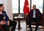 Ərdoğan Tesla və SpaceX-in qurucusu İlon Maskı qəbul edib