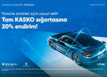 PAŞA Sığortadan Porsche həvəskarlarına özəl Tam KASKO kampaniyası!