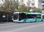 Bakıda ilk elektrik mühərrikli avtobus xəttə buraxılıb