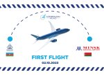 AZAL Bakı-Minsk-Bakı marşrutu üzrə ilk reysini yerinə yetirib