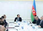 Nazirlər Kabinetində Naxçıvanın sosial-iqtisadi inkişafına dair iclas keçirilib