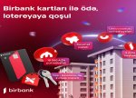 Birbank kartı ilə ödəniş et, 2 otaqlı mənzil qazan