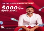Kapital Bank-dan 5000 AZN kredit alın, ayda cəmi 150 AZN ödəyin