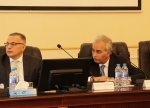 Vüsal Qasımlı Türk dünyası iqtisadiyyatı: inteqrasiya və inkişaf mövzusunda elmi məruzə ilə çıxış edib