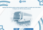 İşğaldan azad olunmuş ərazilərə avtobus reyslərinə oktyabr və noyabr ayları üçün biletlər satışa çıxarılacaq