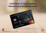 Xalq Bankdan sahibkarlara Mastercard Business kartı hədiyyə!