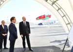 Prezident Sumqayıtda təməlqoyma mərasimlərində iştirak edib - FOTO