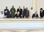 İlham Əliyev “Masdar” şirkəti ilə sənədlərin imzalanması mərasimində iştirak edib - FOTO