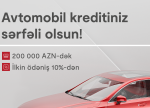 Kapital Bank-la avtomobil arzunuza çatmaq daha asandır