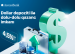 AccessBank dollar əmanətləri üzrə faiz dərəcələrini artırdı