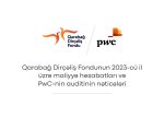 Qarabağ Dirçəliş Fondu 2023-cü il üzrə investisiya gəlirlərinin artdığını və PwC-nin auditindən uğurla keçdiyini açıqlayıb