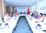 MÜSİAD-da iqtisadiyyat sahəsində fəaliyyət göstərən bir qrup jurnalist ilə görüş keçirilib