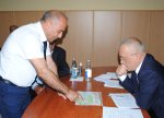 Azərbaycan Dövlət Su Ehtiyatları Agentliyinin sədri Göyçay rayonunda vətəndaşlarla görüşüb