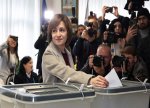 Protokolların 97,88%-ni işləyib hazırlayan Sandu Moldovada prezident seçkilərində liderdir