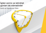 Yelo Bankfiliallarında xidmət vaxtı uzadılıb