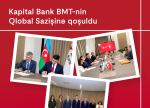 Kapital Bank BMT-nin Qlobal Sazişinə qoşuldu:dayanıqlı inkişaf üçün yeni əməkdaşlıq