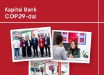 Kapital Bank
COP29-da iştirakını davam etdirir
