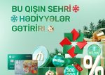 “PAŞA Bank”dan sahibkarlar üçün xüsusi kampaniya:“Qışın sehri”