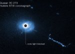 Hubble qara dəliyin boğazına baxdı
