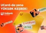 Unibank kartları ilə ödəniş edin, yüksək keşbek qazanın!