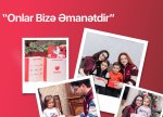 “Onlar Bizə Əmanətdir” layihəsi çərçivəsində şəhid övladlarına hədiyyələr təqdim edilib
