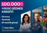 Bank of Baku-dan sahibkarlara 100.000 AZN-dək mikro biznes krediti