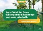 Subsidiya əmsalları ilə bağlı yeni qərarlar qəbul edilib